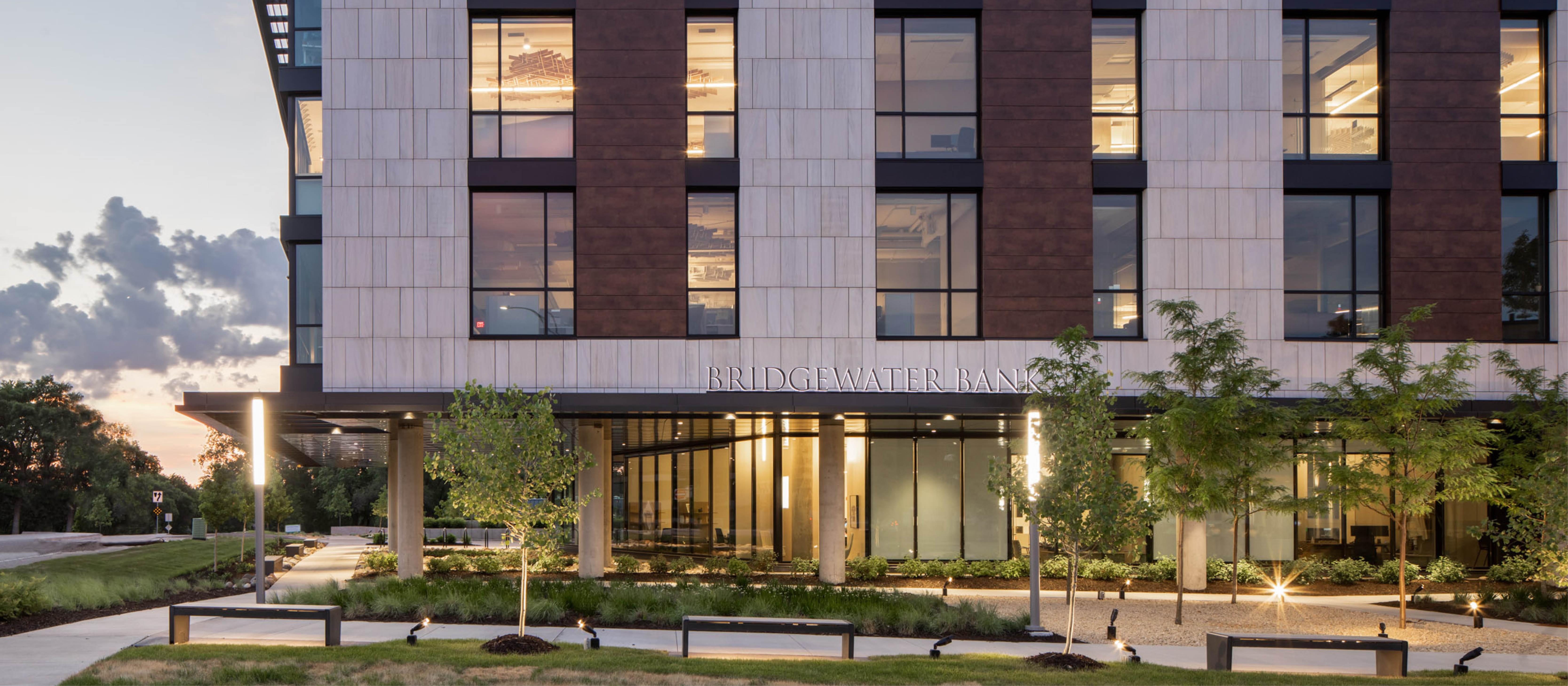 Exterior photo of Bridgewater Corporate Center.